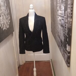 A.L.C. Black Textured Jacket